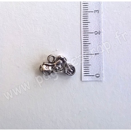 SCRAPBERRY'S CHARMS MOTORCYCLE  SILVER 17 x 10 mm