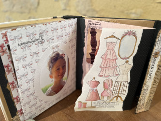mini album scrapbooking